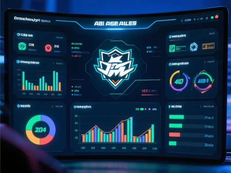 战队数据对比面板