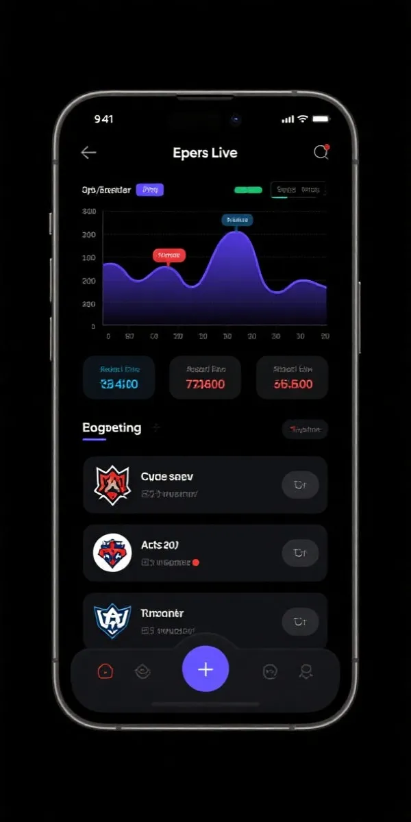 APP实时数据界面