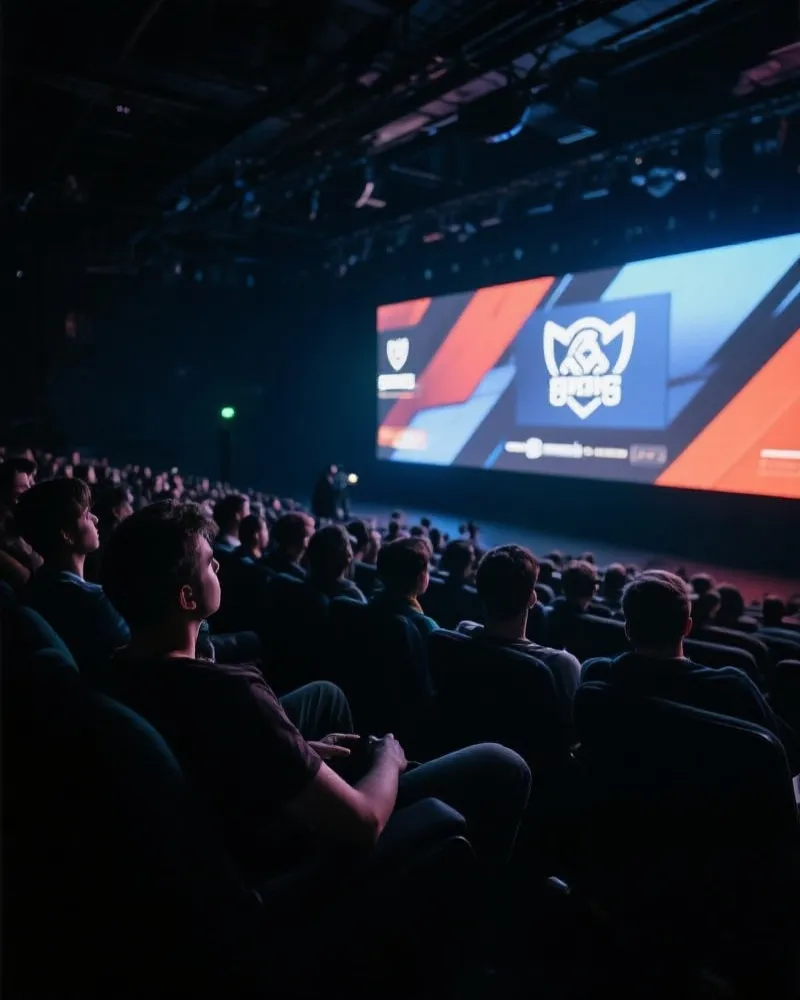 Esports Fans Watching